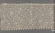 Flounce, Needle lace, Italian, Venice