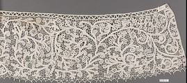 Flounce, Bobbin lace, Milanese lace, Italian