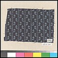Piece (one of 116), Cotton, German