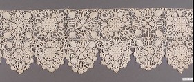 Border, Needle lace, Netherlandish