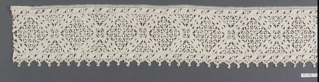 Fragment, Needle lace, Italian
