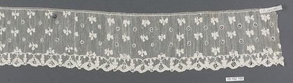 Fragment, Needle lace, Italian, Burano
