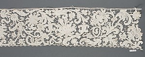 Border, Needle lace, European