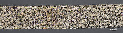 Border, Needle lace, Milanese lace, Italian