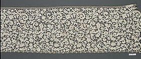 Fragment, Needle lace, Italian, Venice