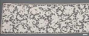 Border, Needle lace, European