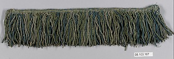 Fringe, Cotton, probably European