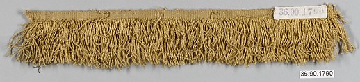 Fringe, Silk, Unknown