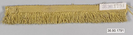 Fringe, Silk, Unknown