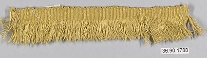 Fringe, Silk, Unknown