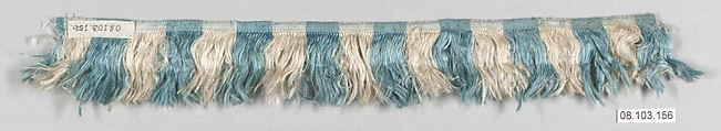 Fringe, Silk, probably European