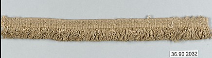 Fringe, Silk, Unknown