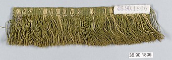 Fringe, Silk, Unknown