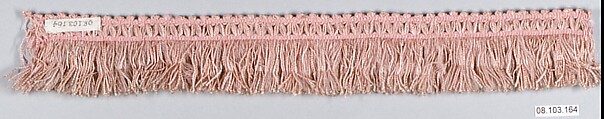 Fringe, Silk and wool, European