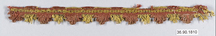 Fringe, Metal thread, Italian