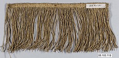 Fringe, Metal thread, probably European