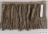 Fringe, Metal thread, probably European