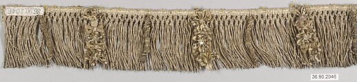 Fringe, Metal thread, French