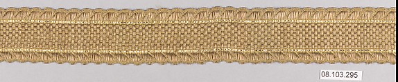 Galloon, Metal thread, Unknown