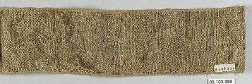 Galloon, Metal thread, Unknown