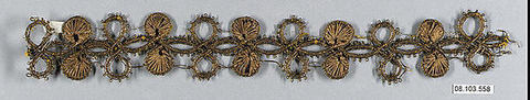 Galloon, Metal thread, French or Italian