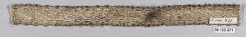 Galloon, Metal thread, probably European