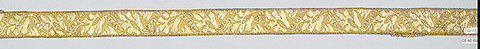 Galloon, Silk and metal thread, Italian