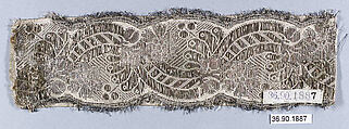 Galloon, Silk and metal thread, European