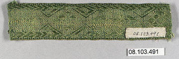 Galloon, Silk and cotton, French