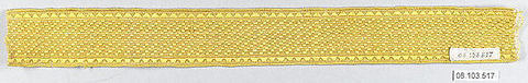 Galloon, Silk and cotton, French