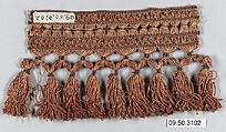 Fringe, Silk, probably European