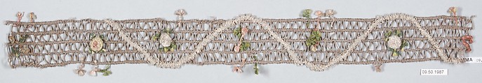 Passementerie, Silk, French