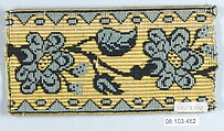 Galloon, Silk and wool, French