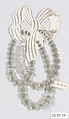 Passementerie, Silk and metal thread, possibly French