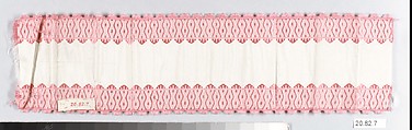 Ribbon, Silk, possibly French