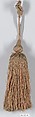 Tassel, Silk and metal thread, French