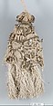 Pair of tassels, Linen and metal thread, Italian