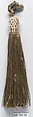 Tassel, Metal thread, French