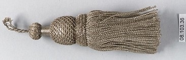 Tassel, Metal thread, French