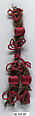Tassel, Silk and metal thread, French