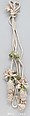 Pair of tassels, Linen, Italian