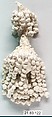 Pair of tassels, Linen, Italian