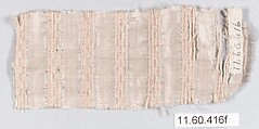 Fragments, Silk, possibly French