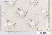 Fragments, Silk, possibly French
