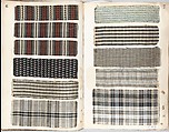 Textile Sample Book, French
