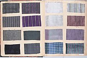 Patterned silks (12 books), Silk, French