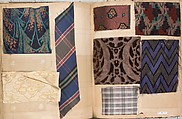 Textile Sample Book, William Openhym & Sons, French