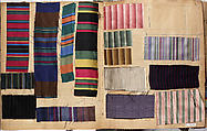 Textile Sample Book, French