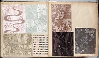 Textile Sample Book, French and American