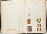 Textile Sample Book, French